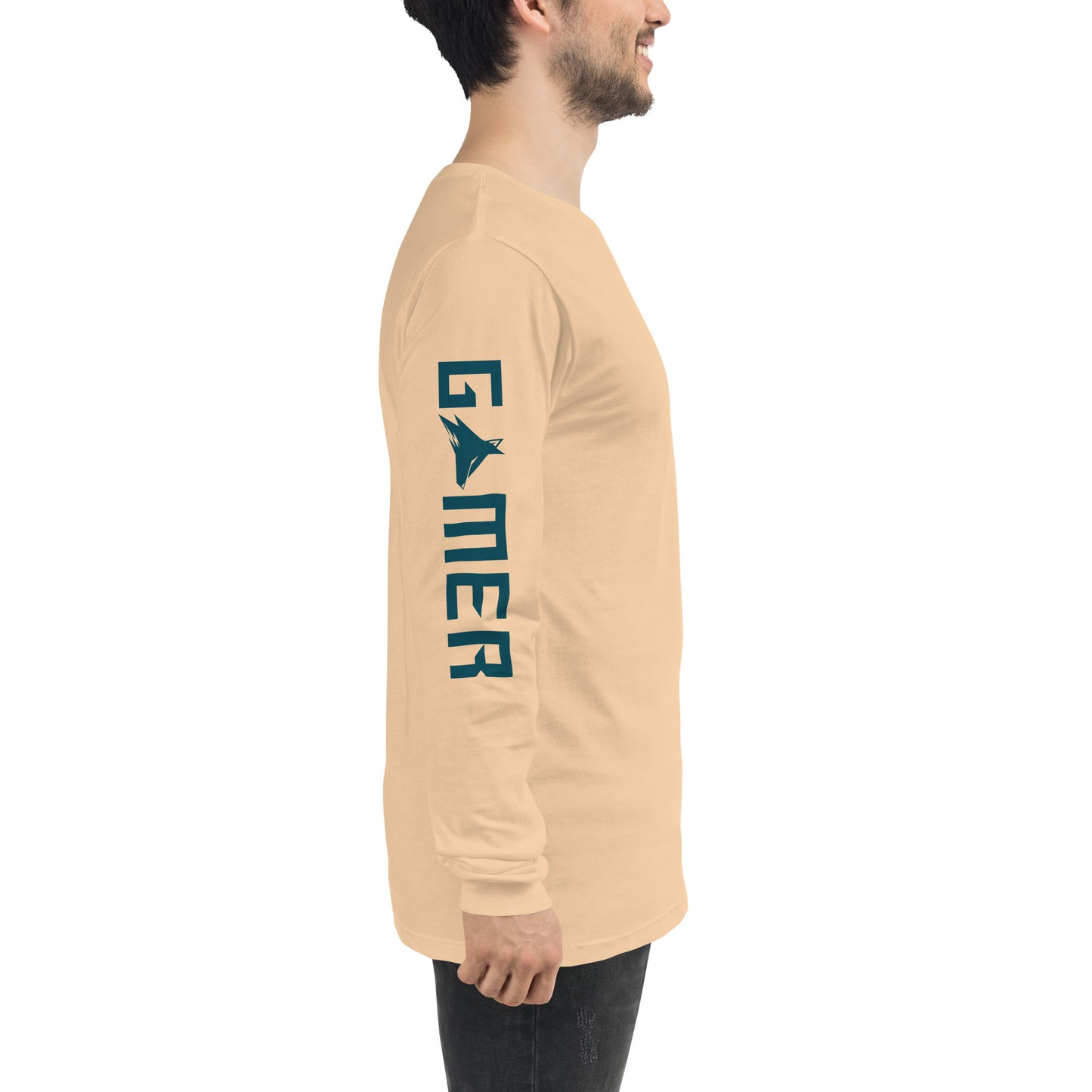 Gamer Long Sleeve Tee (Sand)