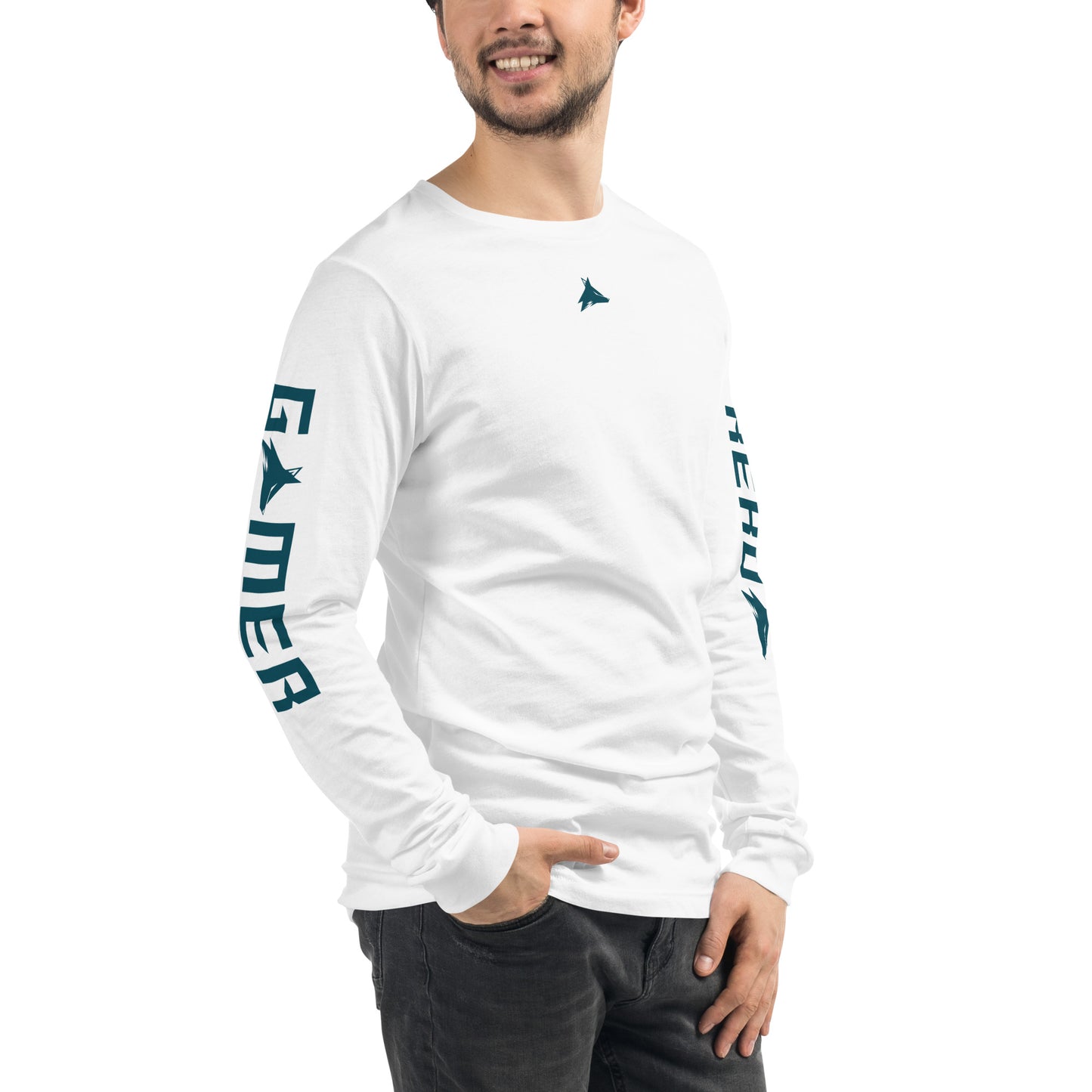 Gamer Long Sleeve Tee (Sand)